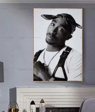 Hip Hop Rap Poster Canvas – Muziek Legende Album Wanddecoratie