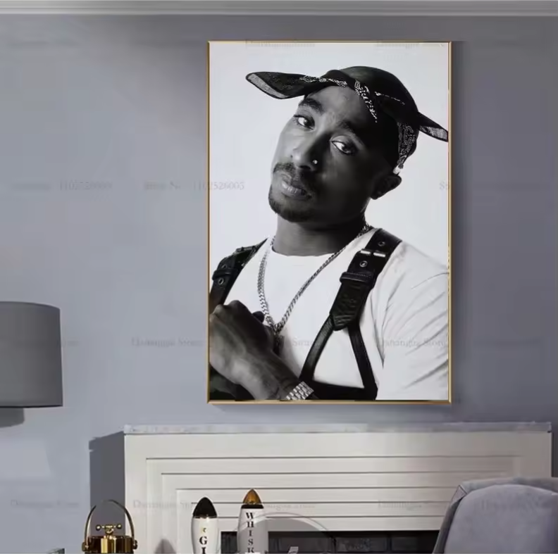 Hip Hop Rap Poster Canvas – Muziek Legende Album Wanddecoratie