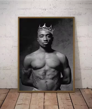 Hip Hop Rap Poster Canvas – Muziek Legende Album Wanddecoratie