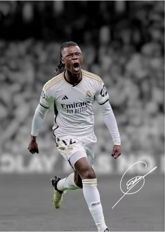 Voetbal Sterren Canvas Poster – Sport Moment Wanddecoratie