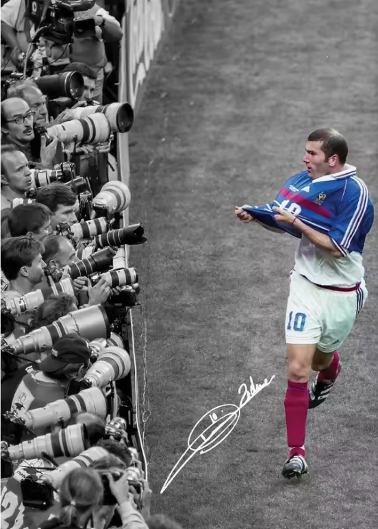 Voetbal Sterren Canvas Poster – Sport Moment Wanddecoratie