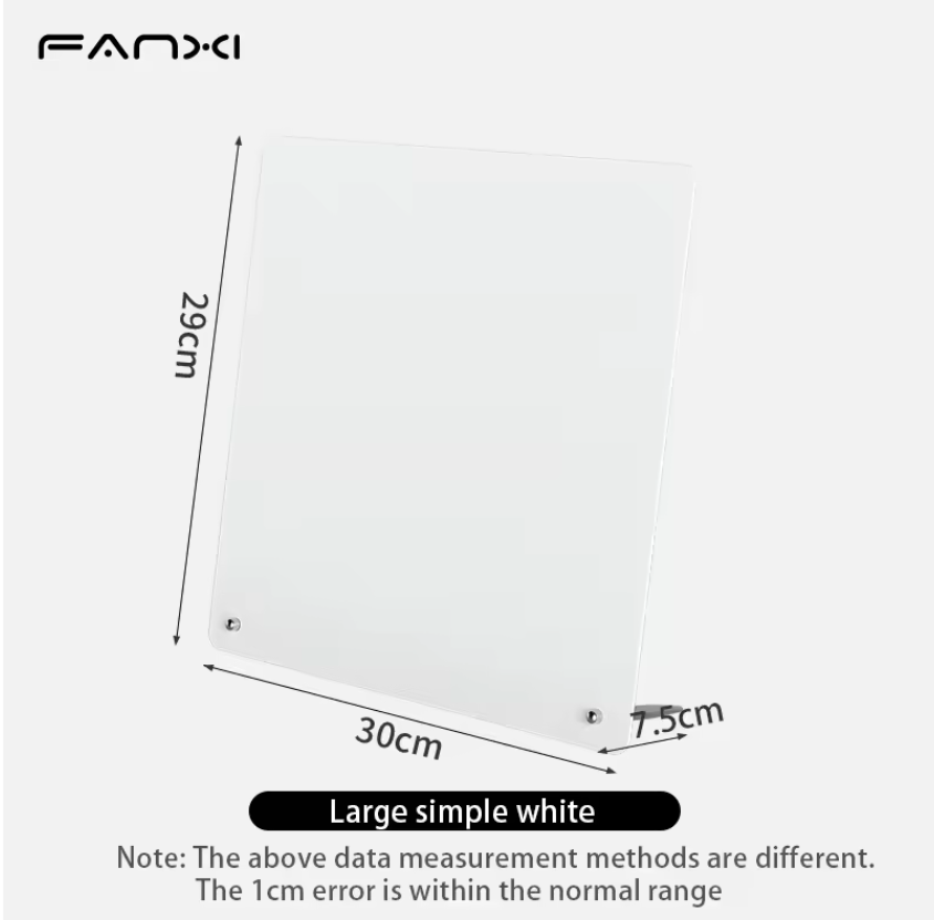 Magnetisch Memobord met Standaard – Metalen Tafel Prikbord voor Notities, Foto’s en Magneten