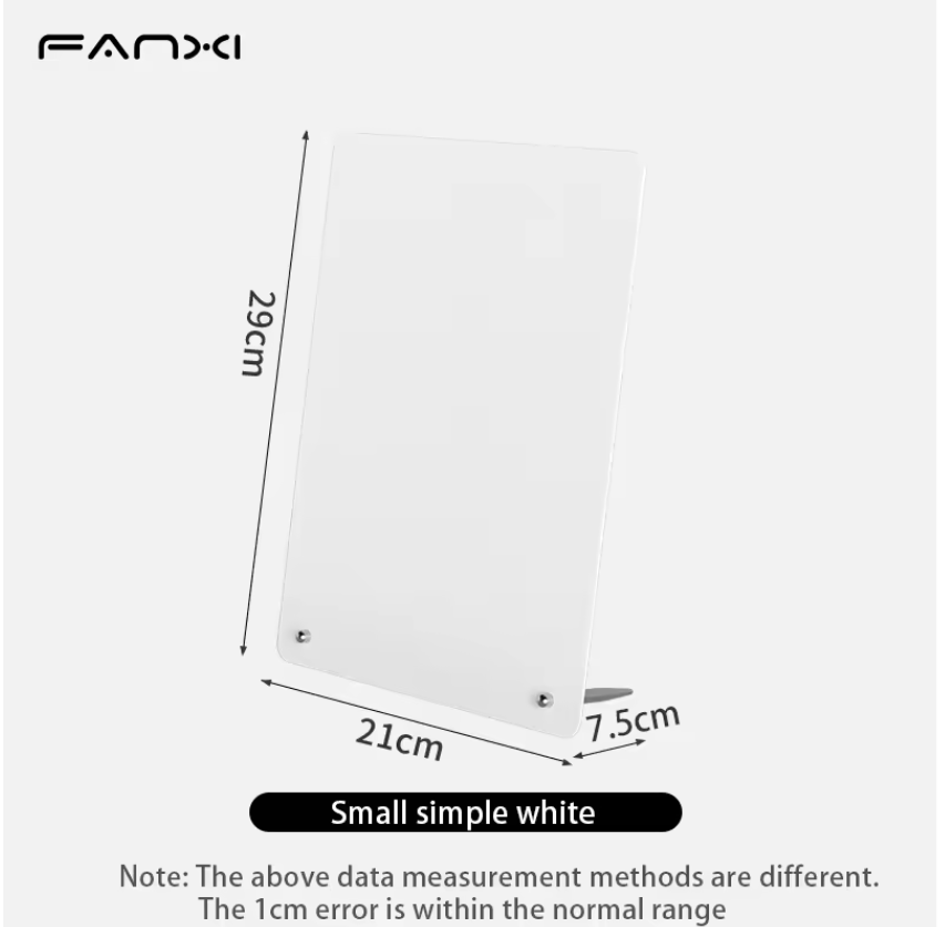 Magnetisch Memobord met Standaard – Metalen Tafel Prikbord voor Notities, Foto’s en Magneten