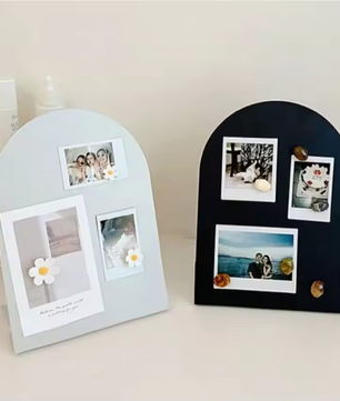 Metalen Desktop Memobord – Staand Berichtbord voor Bureau, Notities en Foto’s