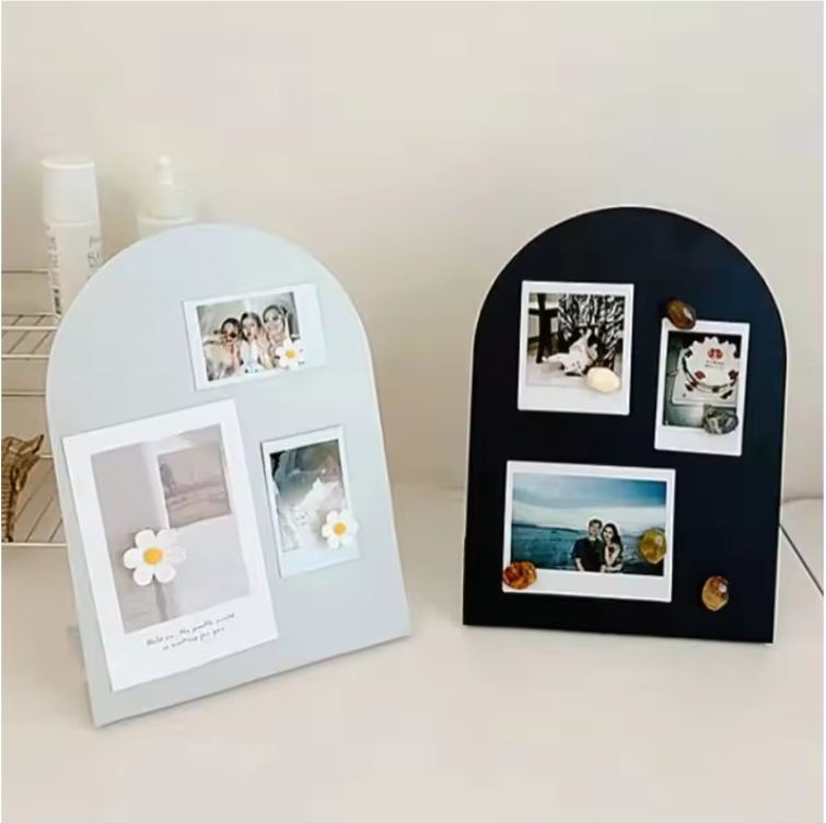 Metalen Desktop Memobord – Staand Berichtbord voor Bureau, Notities en Foto’s