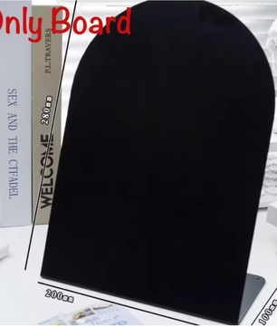 Metalen Desktop Memobord – Staand Berichtbord voor Bureau, Notities en Foto’s