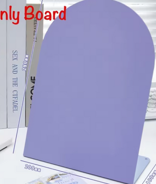 Metalen Desktop Memobord – Staand Berichtbord voor Bureau, Notities en Foto’s