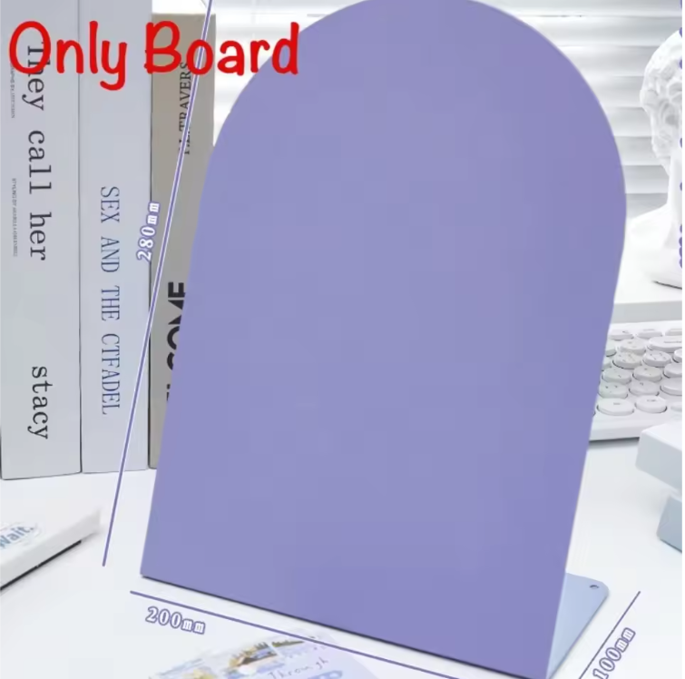 Metalen Desktop Memobord – Staand Berichtbord voor Bureau, Notities en Foto’s