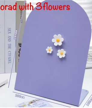 Metalen Desktop Memobord – Staand Berichtbord voor Bureau, Notities en Foto’s