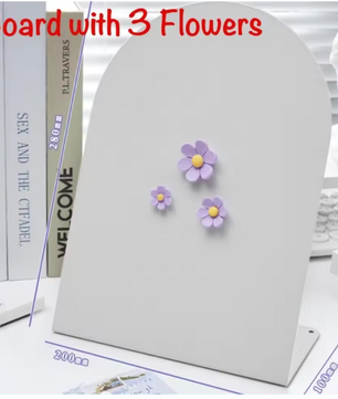 Metalen Desktop Memobord – Staand Berichtbord voor Bureau, Notities en Foto’s