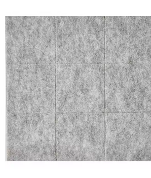 Vilten Prikbord 30 × 30 cm – Wand Memobord voor Notities, Foto’s en Inspiratie