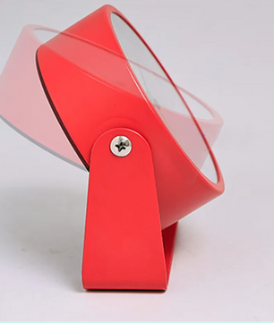 Vintage Retro Analoge Wekker – Stille Metalen Nachtkastklok met Snooze