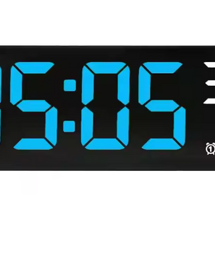 Digitale LED Wekker met Spraakbediening – Dual Alarm, Temperatuur en Snooze