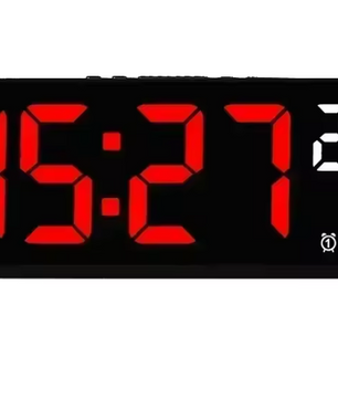 Digitale LED Wekker met Spraakbediening – Dual Alarm, Temperatuur en Snooze