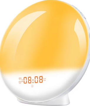 Sunrise Wake-Up Light Wekker – Digitale Alarmklok met FM Radio en Nachtlamp