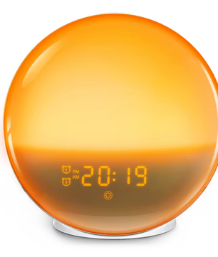 Sunrise Wake-Up Light Wekker – Digitale Alarmklok met FM Radio en Nachtlamp