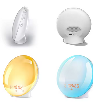 Sunrise Wake-Up Light Wekker – Digitale Alarmklok met FM Radio en Nachtlamp