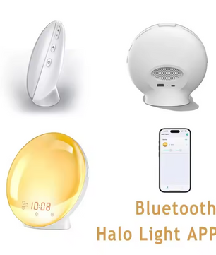 Sunrise Wake-Up Light Wekker – Digitale Alarmklok met FM Radio en Nachtlamp