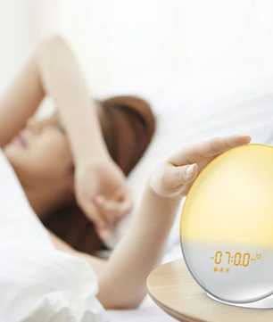 Sunrise Wake-Up Light Wekker – Digitale Alarmklok met FM Radio en Nachtlamp