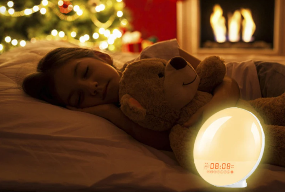Sunrise Wake-Up Light Wekker – Digitale Alarmklok met FM Radio en Nachtlamp
