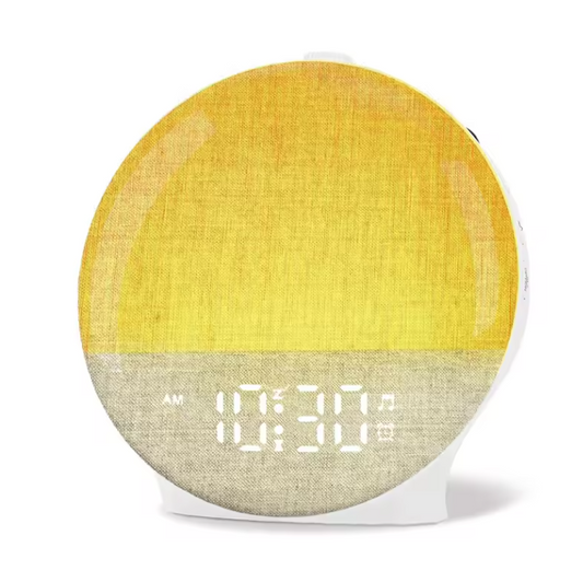 Sunrise Wake-Up Light Wekker – Bluetooth Speaker, White Noise en Nachtlamp