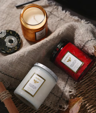 Geurkaars in Glazen Pot 200 g – Natuurlijke Sojawas Aromatische Kaars voor Sfeer en Ontspanning