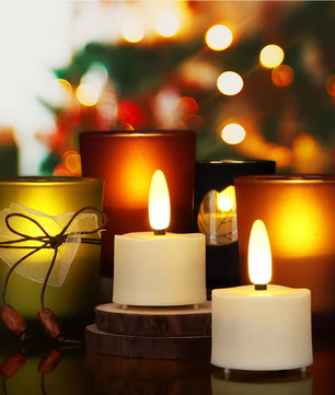 Set van 6 Oplaadbare LED Kaarsen met Afstandsbediening – Realistische Flikkerende Sfeerverlichting