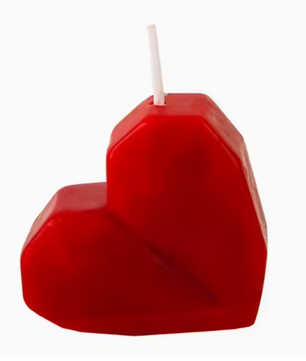 Romantische Hartvormige Geurkaars – Decoratieve Love Kaars voor Valentijn en Interieur