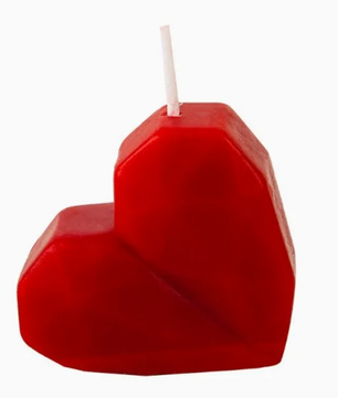 Romantische Hartvormige Geurkaars – Decoratieve Love Kaars voor Valentijn en Interieur