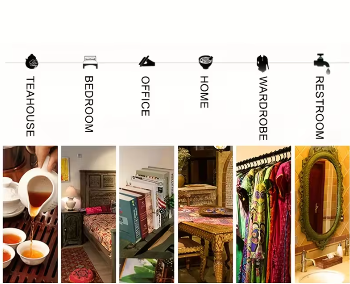 Set van 20 Koffie Geurende Diffuser Sticks – Aromatische Geurstokjes voor Huis, Kantoor en Ontspanning