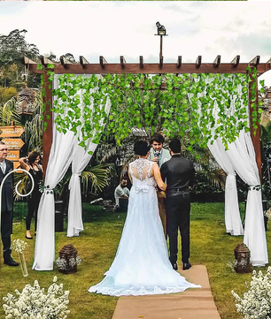 Kunstmatige Klimop Slinger – Decoratieve Hangende Ivy Bladeren voor Muur, Tuin en Feestdecoratie