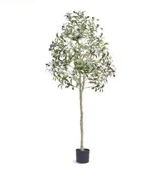 Kunstmatige Olijfboom – Realistische Faux Olijfplant voor Woonkamer, Kantoor en Interieurdecoratie