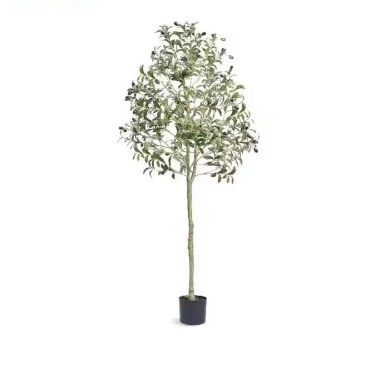 Kunstmatige Olijfboom – Realistische Faux Olijfplant voor Woonkamer, Kantoor en Interieurdecoratie