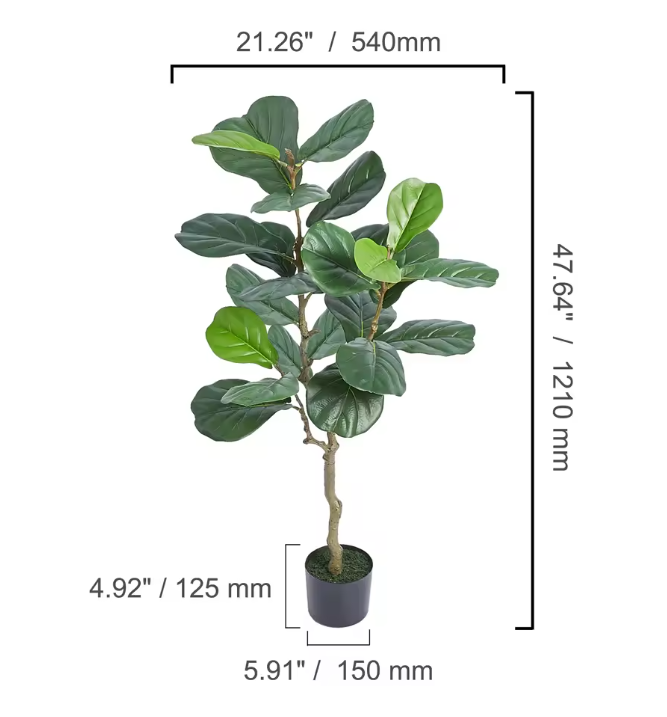 Kunstmatige Olijfboom – Realistische Faux Olijfplant voor Woonkamer, Kantoor en Interieurdecoratie