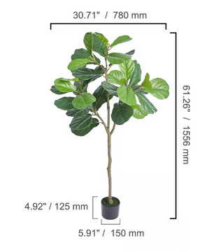 Kunstmatige Olijfboom – Realistische Faux Olijfplant voor Woonkamer, Kantoor en Interieurdecoratie