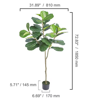 Kunstmatige Olijfboom – Realistische Faux Olijfplant voor Woonkamer, Kantoor en Interieurdecoratie