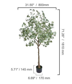Kunstmatige Olijfboom – Realistische Faux Olijfplant voor Woonkamer, Kantoor en Interieurdecoratie