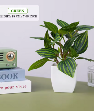 Kunst Bonsai Plant in Pot – Decoratieve Mini Boom voor Tafel en Interieur