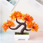 Kunst Bonsai Plant in Pot – Decoratieve Mini Boom voor Tafel en Interieur