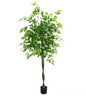 Kunst Ficus Boom in Pot – Grote Decoratieve Kamerplant voor Interieur en Kantoor
