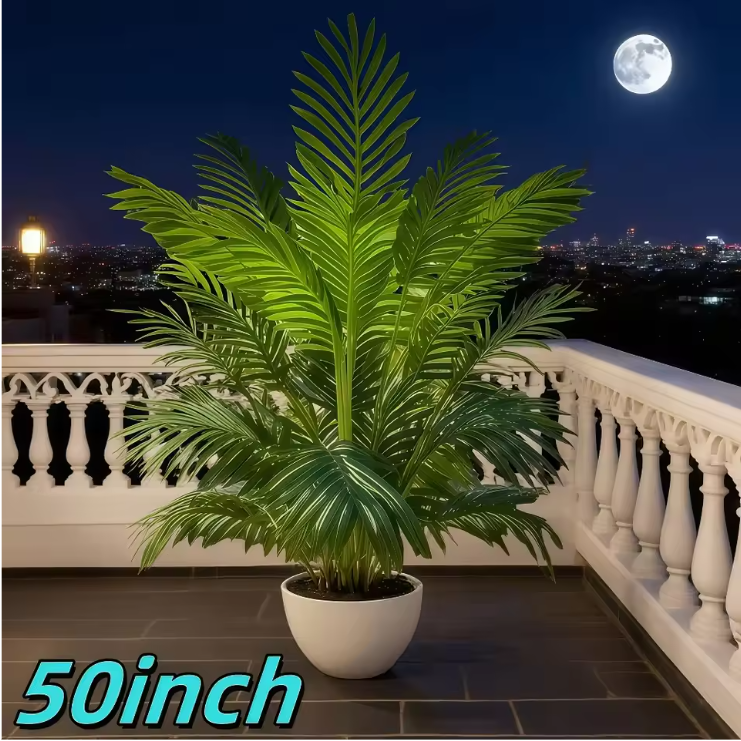 Grote Kunst Palmboom – Realistische Decoratieve Palmplant voor Interieur en Feestdecoratie