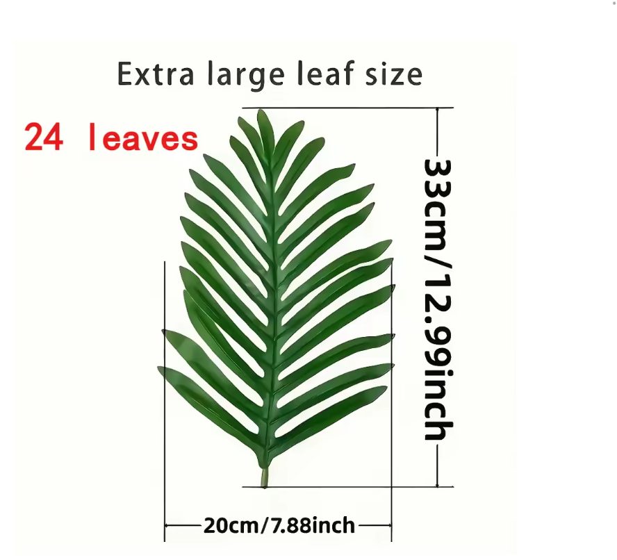 Grote Kunst Palmboom – Realistische Decoratieve Palmplant voor Interieur en Feestdecoratie