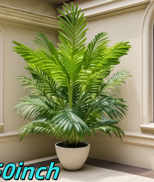 Grote Kunst Palmboom – Realistische Decoratieve Palmplant voor Interieur en Feestdecoratie