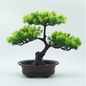Kunst Bonsai Plant in Pot – Decoratieve Mini Boom voor Bureau en Interieur
