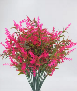 Kunst Lavendel Bloemen Set – Decoratieve Paarse Lavendel Takken voor Interieur en Tuin