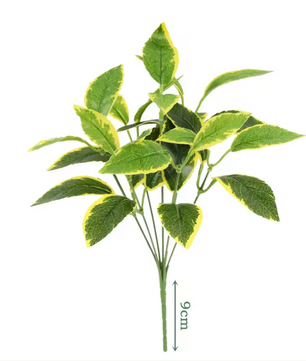 Kunstmatige Taro Plant – Realistische Kunstplant met Grote Bladeren voor Interieurdecoratie