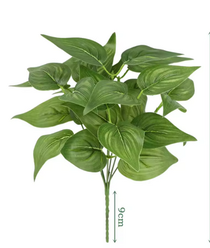 Kunstmatige Taro Plant – Realistische Kunstplant met Grote Bladeren voor Interieurdecoratie