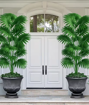 Kunstmatige Palmboom van 110 cm – Grote Tropische Kunstplant voor Binnen en Buiten