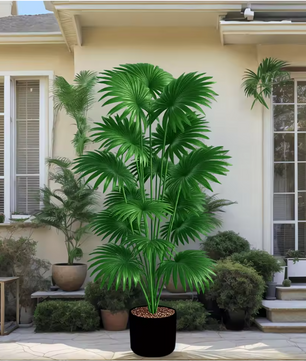 Kunstmatige Palmboom van 110 cm – Grote Tropische Kunstplant voor Binnen en Buiten