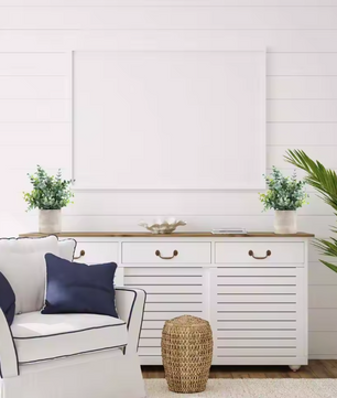 Set van 2 Kunstmatige Eucalyptus Planten – Kleine Decoratieve Kunstplanten in Pot